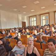 Der erste Tag im Hörsaal